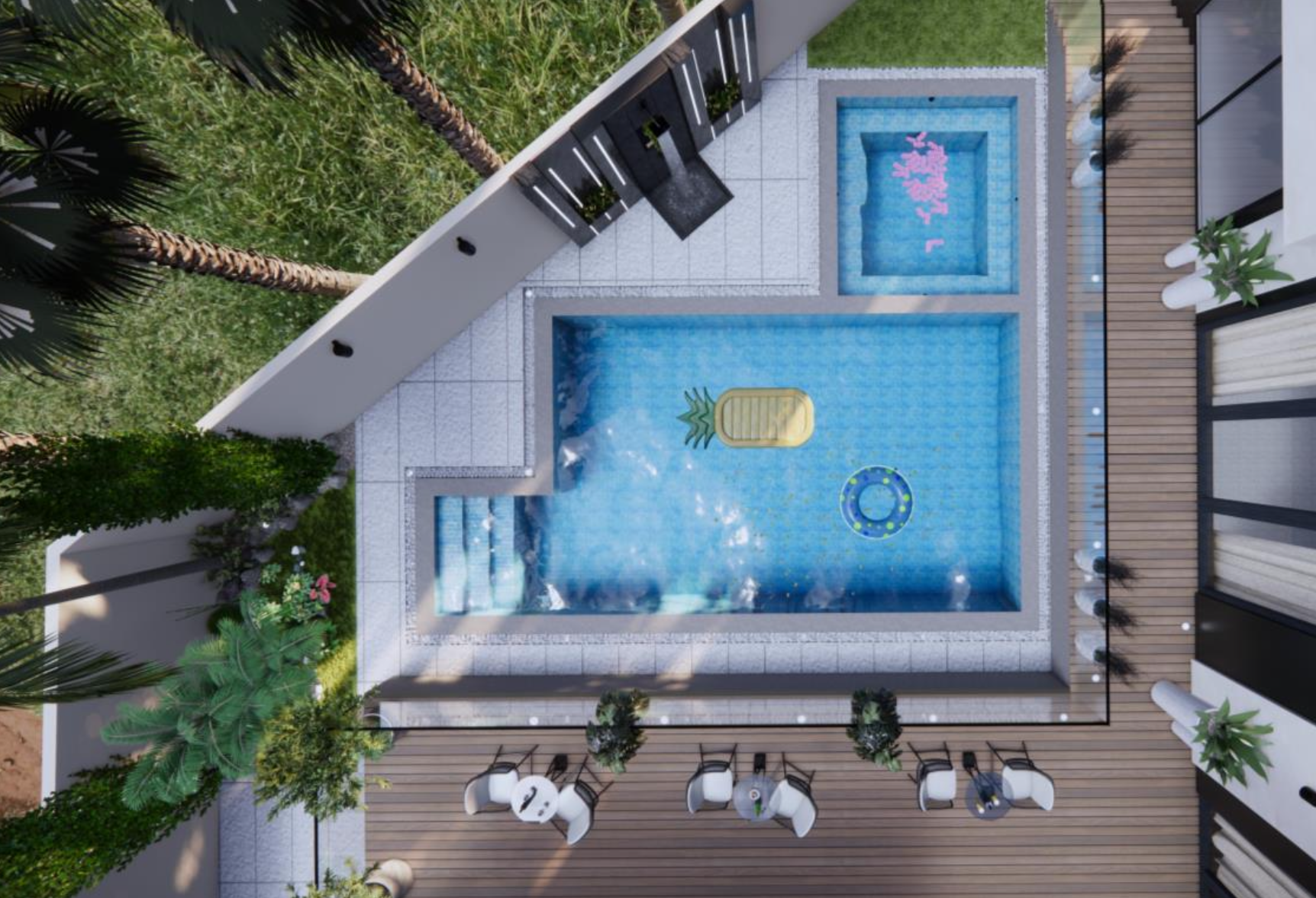Swimming Pool Construction & Maintenance - Dream Floor Landscaping LLC